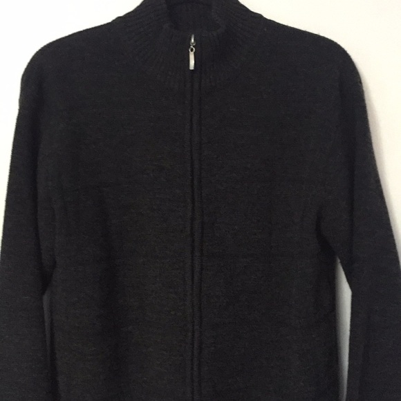 Men’s  Zip up Sweater acrylic-wool - Picture 1 of 8